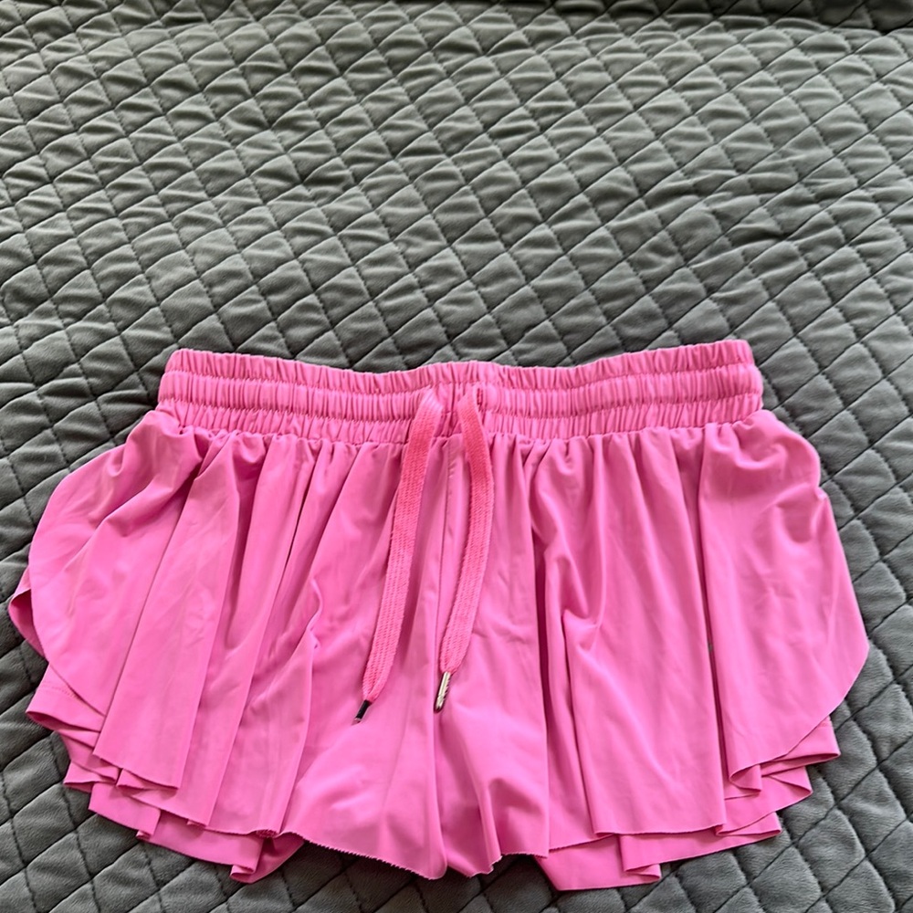 Pink Athletic Shorts for Women